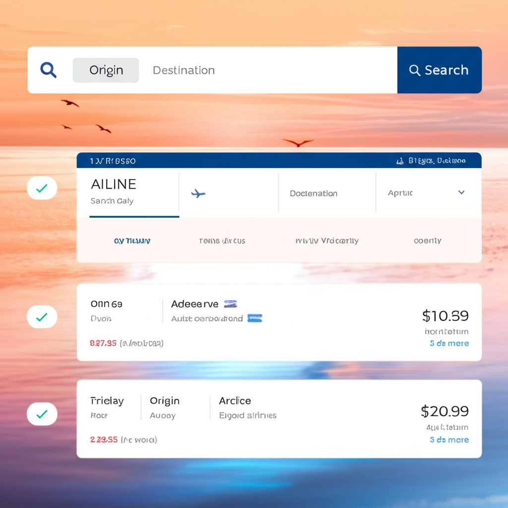 Flight Search Interface